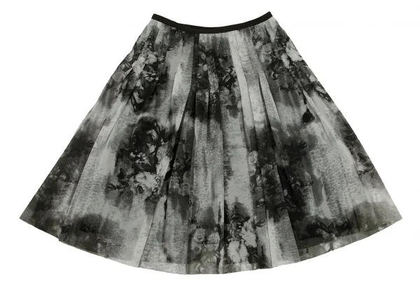 Jean-Paul GAULTIER FEMME Printed Mesh Skirt K-71526_002