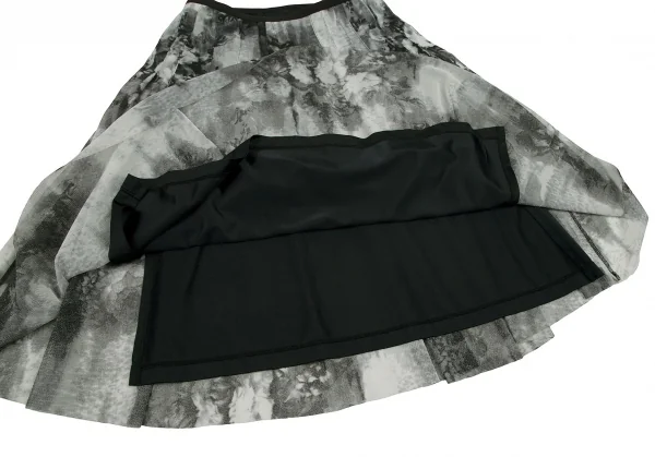 Jean-Paul GAULTIER FEMME Printed Mesh Skirt K-71526_008