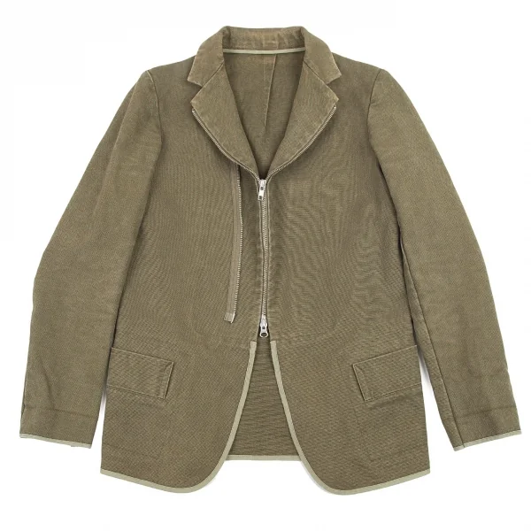 Y's Stone Wash Zip Jacket K-71554_014