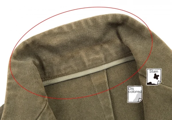 Y's Stone Wash Zip Jacket K-71554_006