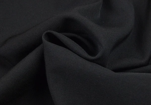 ワイズY’s ウールギャバサイドジップスカート 黒1 K-71562_010