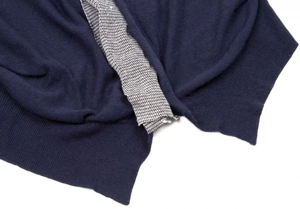 Yohji Yamamoto NOIR Silk Cashmere Knit Top K-71725_011