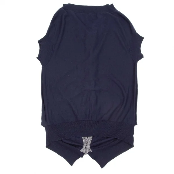 Yohji Yamamoto NOIR Silk Cashmere Knit Top K-71725_013