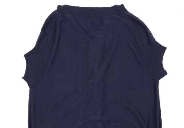 Yohji Yamamoto NOIR Silk Cashmere Knit Top K-71725_014