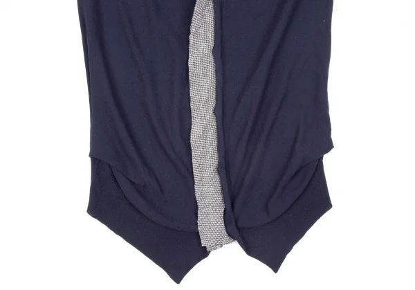 Yohji Yamamoto NOIR Silk Cashmere Knit Top K-71725_006