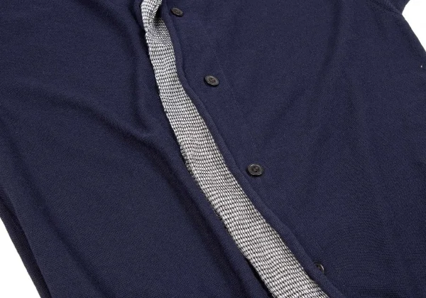 Yohji Yamamoto NOIR Silk Cashmere Knit Top K-71725_009