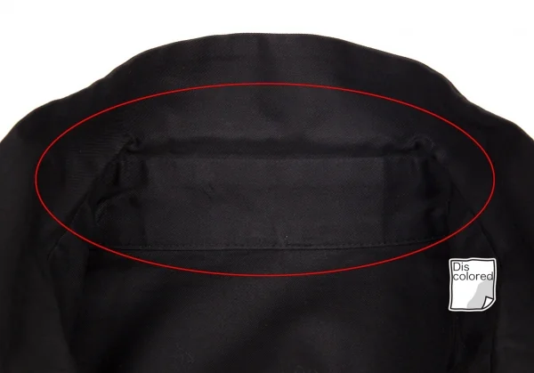 ヨウジヤマモト ノアールYohji Yamamoto NOIR コットン比翼長袖シャツ 黒1 K-71727_006