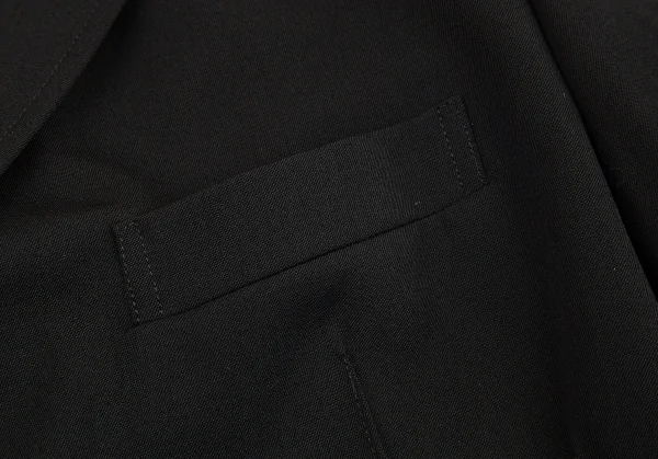 トリココムデギャルソンtricot COMME des GARCONSウールギャバランダムダーツデザインジャケット 黒M K-71768_006