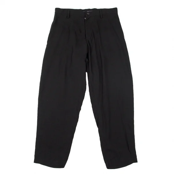 リミフゥLIMI feu キュプラ切り替えデザインパンツ 黒S K-71800_001