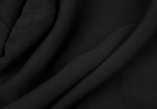 リミフゥLIMI feu キュプラ切り替えデザインパンツ 黒S K-71800_013