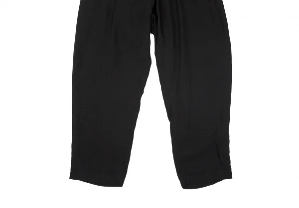 リミフゥLIMI feu キュプラ切り替えデザインパンツ 黒S K-71800_007