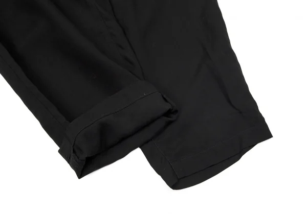 リミフゥLIMI feu キュプラ切り替えデザインパンツ 黒S K-71800_008