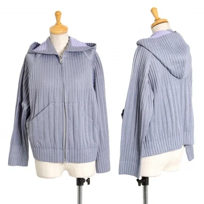 プリーツプリーズPLEATS PLEASE フェードプリーツジップパーカー