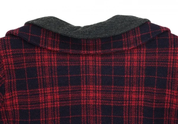 トリココムデギャルソンtricot COMME des GARCONSウールチェック