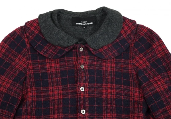 2013AW トリココムデギャルソン　チェック　ジャケット　ウール　Sサイズ 中古・古着通販】tricot COMME des GARCONS (トリココムデギャルソン