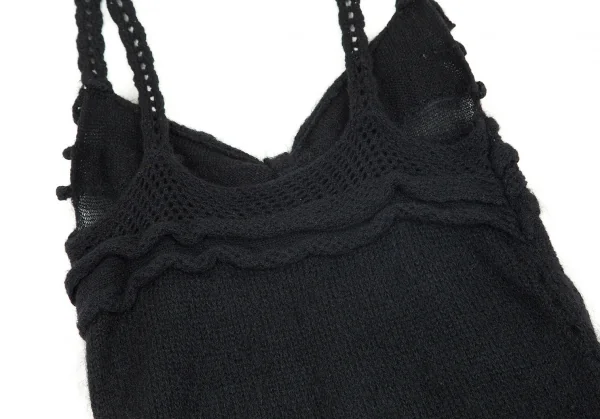 tricot COMME des GARCONS Wool Knit Camisole K-71844_010