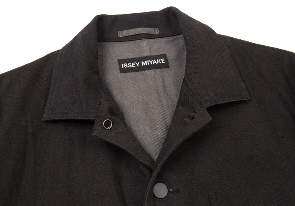 ISSEY MIYAKE MEN Gradation Dyed Denim Jacket K-72385_005