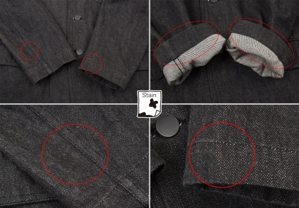 ISSEY MIYAKE MEN Gradation Dyed Denim Jacket K-72385_009