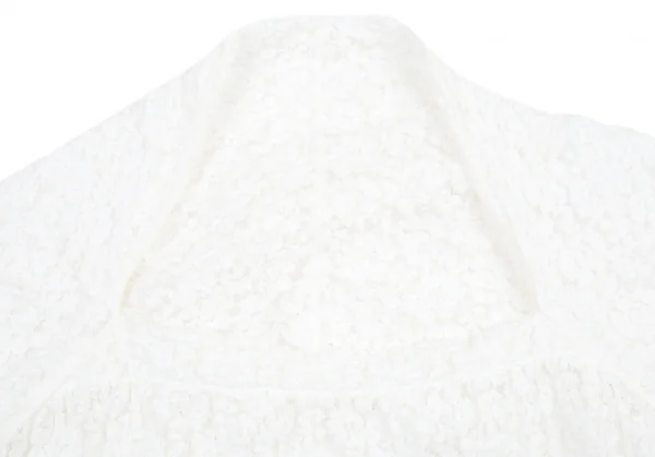 トリココムデギャルソンtricot COMME des GARCONS ストレッチレーススクエアネックカットソー オフM位 K-72407_006