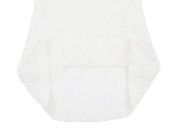 トリココムデギャルソンtricot COMME des GARCONS ストレッチレーススクエアネックカットソー オフM位 K-72407_008