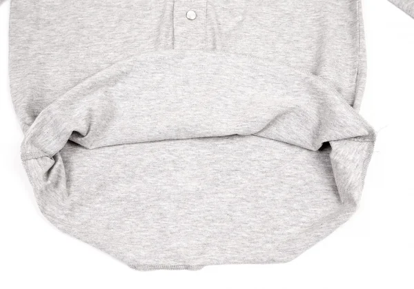 ローブドシャンブル コムデギャルソンrobe de chambre COMME des GARCONS ウエスタンデザインカットソー 杢グレーM位 K-72438_013