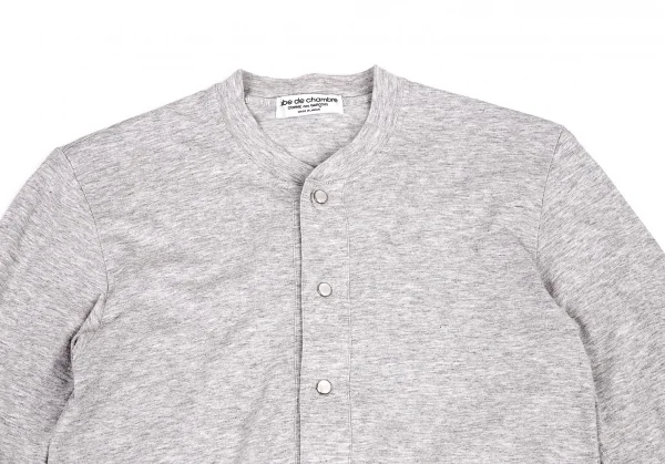 ローブドシャンブル コムデギャルソンrobe de chambre COMME des GARCONS ウエスタンデザインカットソー 杢グレーM位 K-72438_003