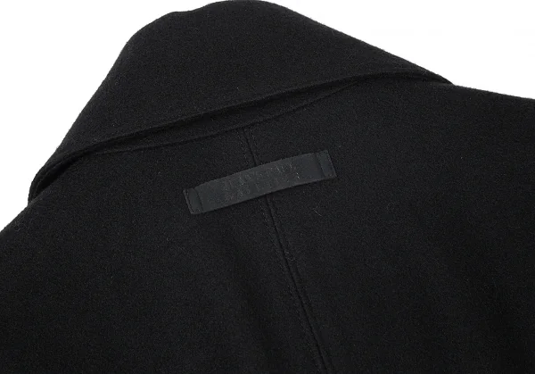 ジーンズポールゴルチエJean's Paul GAULTIER ボタンデザインメルトンウールピーコート 黒42 K-72601_014