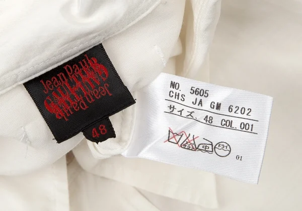 Jean-Paul GAULTIER Cupra Cotton Long Sleeve Shirt K-72605_018