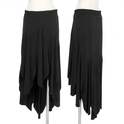 ジャンポールゴルチエ ファムJean Paul GAULTIER FEMME オーバル切替ストレッチスカート