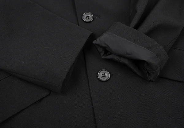 Y's Wool Gabardine Stole Design Jacket K-72922_010