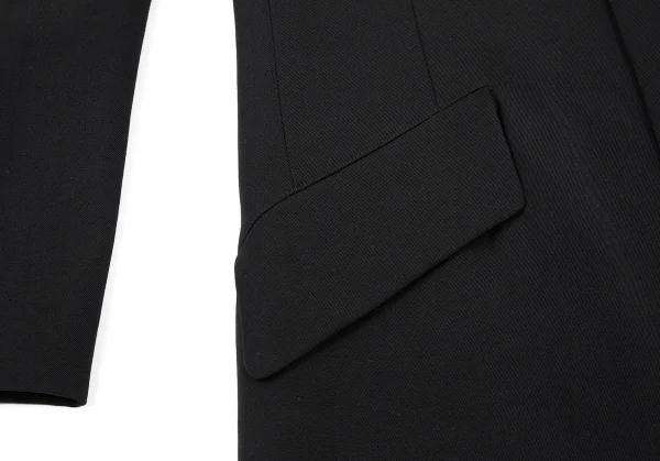 Y's Wool Gabardine Stole Design Jacket K-72922_012