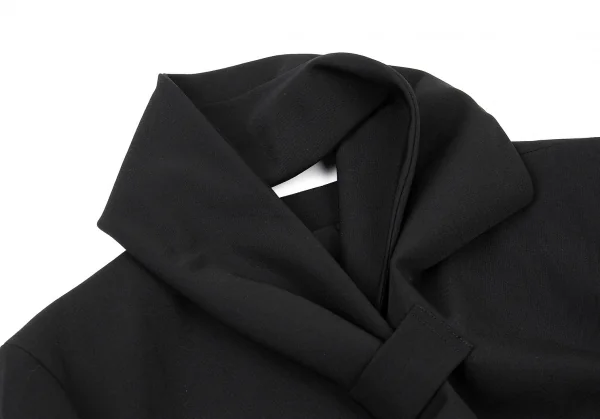 Y's Wool Gabardine Stole Design Jacket K-72922_004