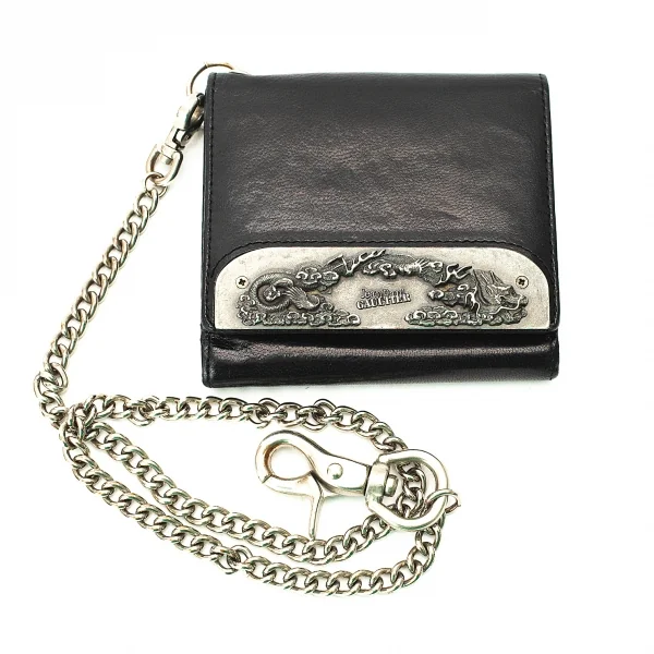Jean-Paul GAULTIER Dragon Metal Plate Wallet K-72940_002