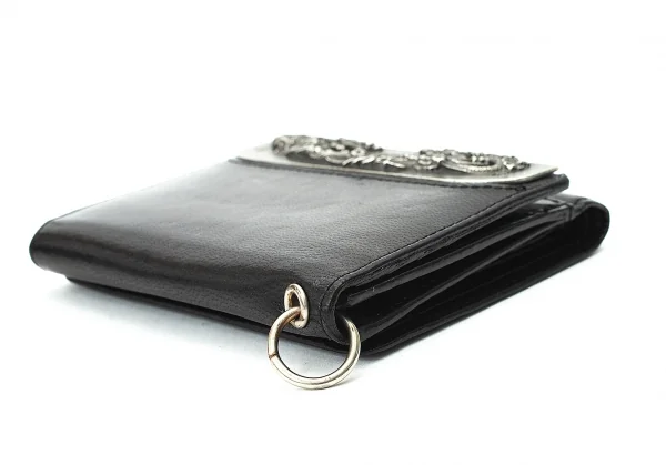 Jean-Paul GAULTIER Dragon Metal Plate Wallet K-72940_007