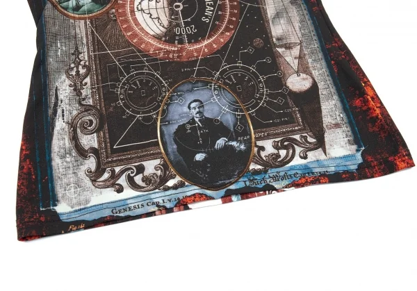 GAULTIER JEAN'S Long High Neck Long T Shirt K-73033_010