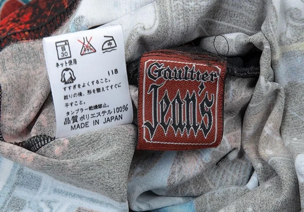 GAULTIER JEAN'S Long High Neck Long T Shirt K-73033_019