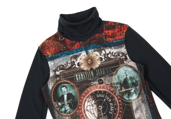 GAULTIER JEAN'S Long High Neck Long T Shirt K-73033_003