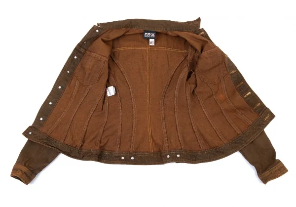 Jean-Paul GAULTIER Rust Denim Jacket K-73041_010
