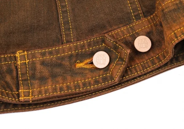 Jean-Paul GAULTIER Rust Denim Jacket K-73041_014