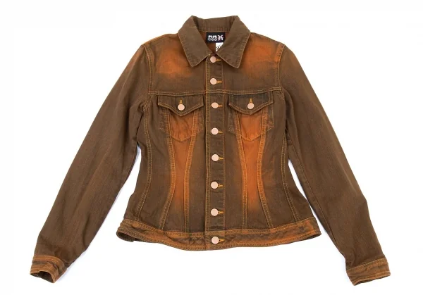 Jean-Paul GAULTIER Rust Denim Jacket K-73041_002