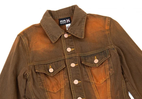 Jean-Paul GAULTIER Rust Denim Jacket K-73041_003