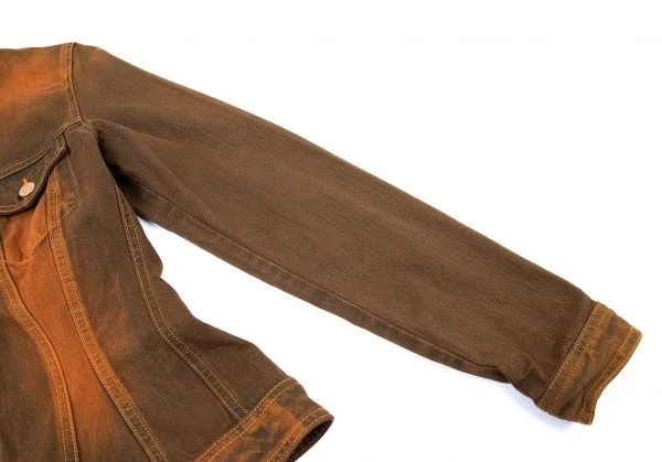 Jean-Paul GAULTIER Rust Denim Jacket K-73041_007