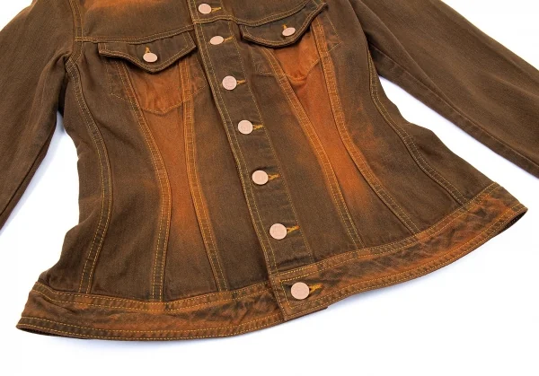 Jean-Paul GAULTIER Rust Denim Jacket K-73041_009