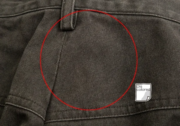 ワイズY's コットンキャンバステーパードパンツ 淡カーキ3 K-73079_010