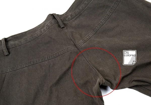 ワイズY's コットンキャンバステーパードパンツ 淡カーキ3 K-73079_011