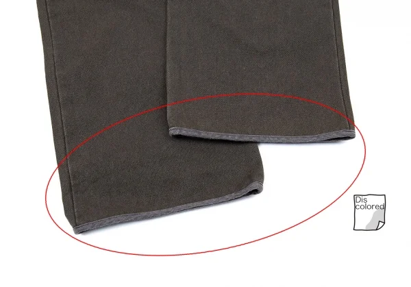 ワイズY's コットンキャンバステーパードパンツ 淡カーキ3 K-73079_007