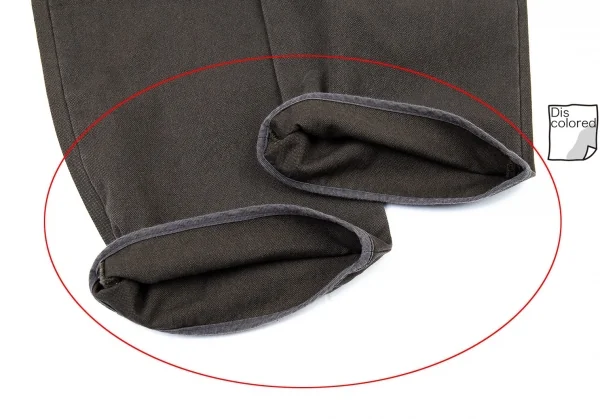 ワイズY's コットンキャンバステーパードパンツ 淡カーキ3 K-73079_008