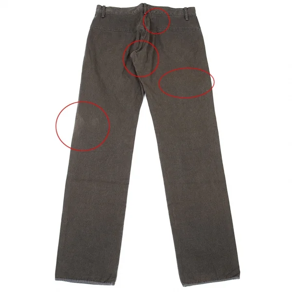 ワイズY's コットンキャンバステーパードパンツ 淡カーキ3 K-73079_009