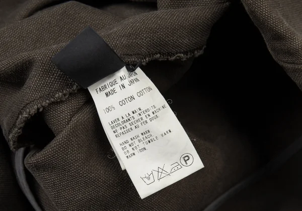 ワイズY's コットンキャンバスジップダブルジャケットセットアップスーツ 淡カーキ3 K-73080_010