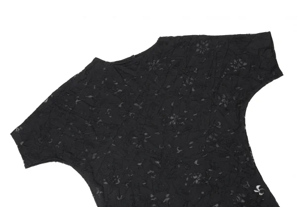 Yohji Yamamoto FEMME Wrinkle Lace T Shirt K-73087_003